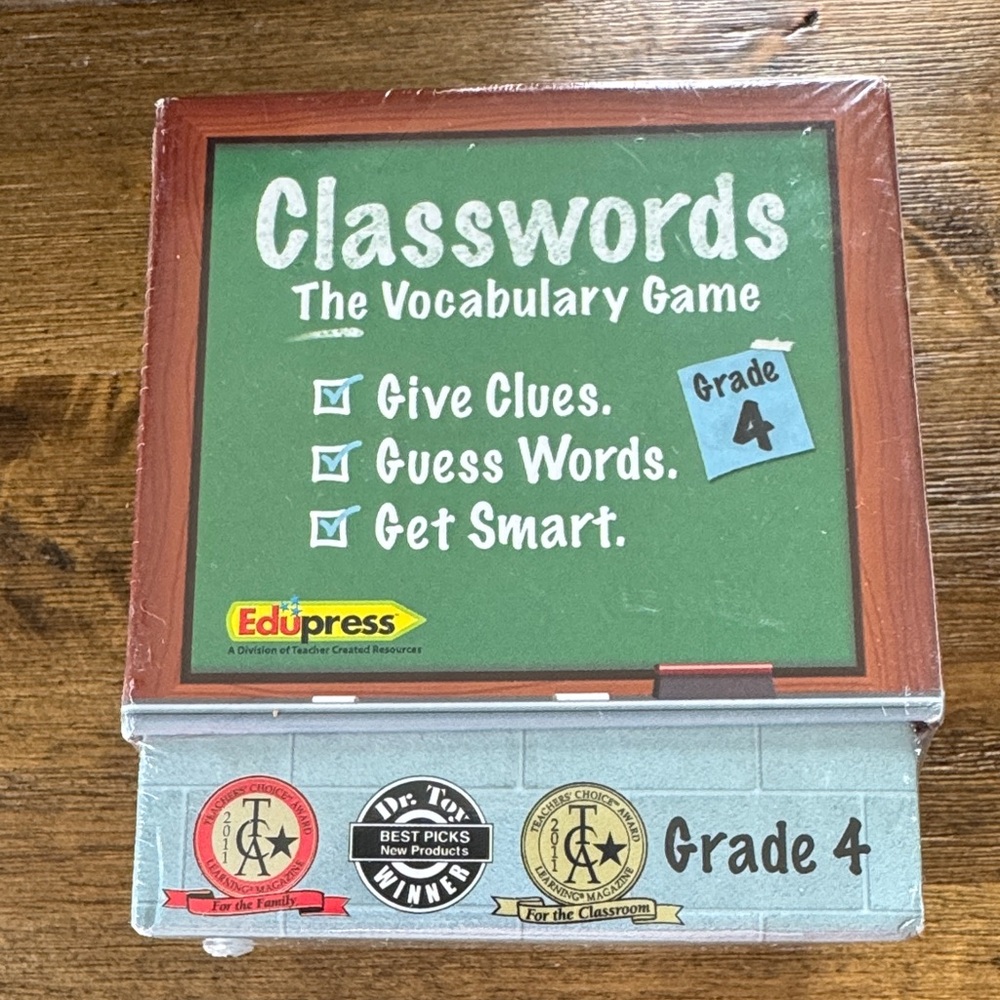 Classwords Vocabulary Game for Grade 4 NWT